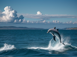 Incident șocant în Dorset: Un delfin a încercat să înece o femeie în timpul înotului