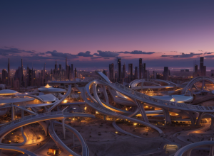 În inima deșertului: Arabia Saudită construiește cel mai mare roller coaster din lume în mega-proiectul Qiddiya City