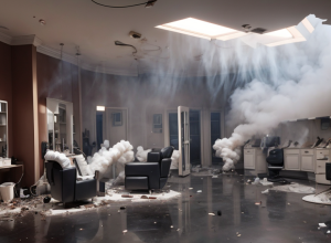 Moment de Groază la Salon: Uscătorul de Păr a Explodat în Mâna Clientei