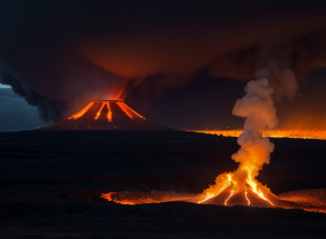 Vulcanul Kilauea din Hawaii a erupt din nou: lavă aruncată la 30 de metri înălțime