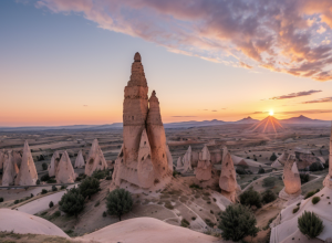 Turistă dansează pe catargul unui steag în Cappadocia: Riscă trei ani de închisoare pentru lipsă de respect față de drapel?