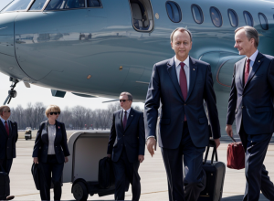 Cancelarul Germaniei, Friedrich Merz, a aterizat la Washington pentru o vizită la Donald Trump