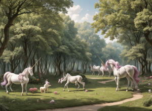 Provocarea Săptămânii: Puteți găsi cei 3 cai ascunși printre unicorni?