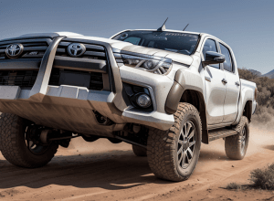 Rinocer furios în Africa de Sud: Un animal de trei tone a distrus un pick-up în timpul relocării