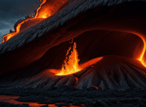Imagini rare: Cercetătorii au filmat o tornadă de lavă „Vulnado” în timpul erupției vulcanului Kilauea din Hawaii
