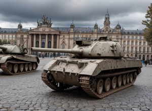 Kiev expune pe Piața Mihailivska echipamente militare rusești distruse: Un monument al atrocităților războiului
