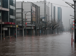 Haos meteorologic în Tokyo: Capitala Japoniei, sub asaltul ploilor torențiale și inundațiilor