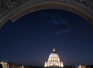 Spectacol de drone magnific la Vatican: Kimbal Musk îl „înviorează” pe Papa Francisc