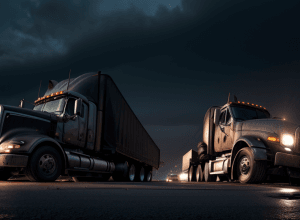 Tragedie pe Autostradă în Bavaria: Mașină strivită între două TIR-uri, șoferul a murit pe loc