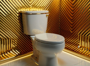 Toaleta de aur de 100 kg, evaluată la aproape 10 milioane de dolari, scoasă la licitație la New York