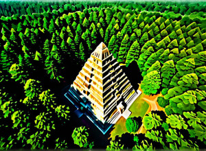 Descoperire Uimitoare: O Piramidă Misterioasă, Filmată cu Drona, Într-o Pădure din Germania