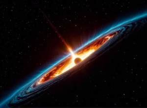 Gaura Neagră Supermasivă Iluminează Cosmosul: Cea Mai Strălucitoare Explozie Descoperită