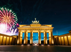 Berlinul organizează o nouă petrecere gratuită de Revelion la Poarta Brandenburg cu DJ și focuri de artificii