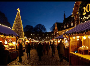 Piața de Crăciun din Rostock: Sărbătoare cu accent pe producătorii locali