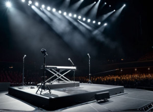 Moment dramatic la concert: Der Graf de la UNHEILIG a căzut de pe scenă