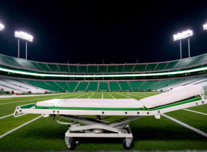 Accident Șocant la un Meci de Fotbal American: Un Jucător de Colegiu S-a Prăbușit pe Teren