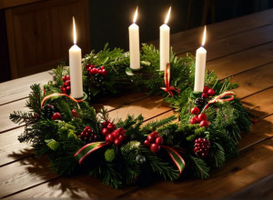 Vedete Germane Creează Coroane de Advent pentru Caritate