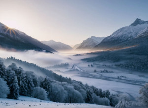 Vreme de iarnă geroasă în Germania: temperaturi de până la -15 grade și ninsori abundente