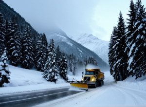 Iarna lovește Germania: ninsori, ger și drumuri alunecoase