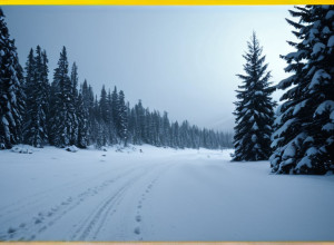 Iarnă timpurie: „Expresul Polar” aduce până la 20 de centimetri de zăpadă