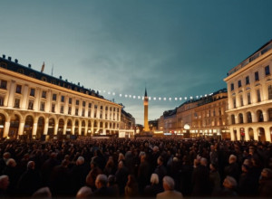 Mii de suporteri "ultras" au protestat la Leipzig împotriva noilor măsuri de securitate pe stadioane
