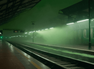 Alertă de „zombie” în Gara Centrală din Hamburg: Creaturi însângerate au dansat printre călători