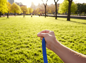 Tendința bizară din Germania: „Hobby Dogging” – Plimbatul câinelui... fără câine