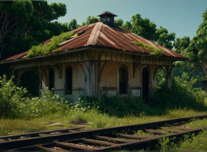 Gară veche scoasă la licitație în Germania: Oportunitate rară la doar 19.000 de euro