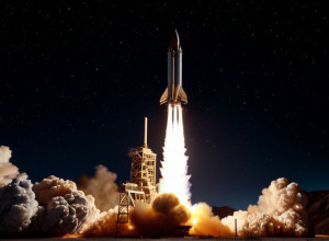 Blue Origin a reușit lansarea: Racheta lui Bezos transportă sateliți NASA spre Marte