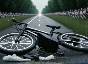 Tragedie în Ravensburg: Ciclist de 54 de ani moare după o căzătură cu bicicleta electrică