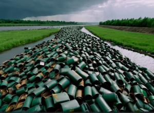 Munte de Gunoi Ilegal în Oxfordshire: Anglia Șocată de Depozitul de Deșeuri de Lângă Râu