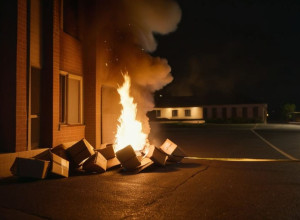 Adolescenți în Baden-Baden au prevenit extinderea incendiului