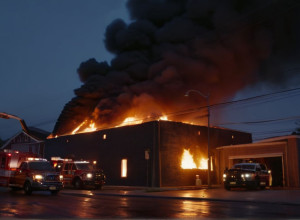 Incendiu violent în Köln: Artificii ilegale au explodat într-o casă