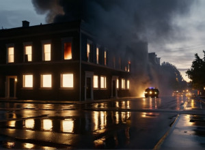 Miracol la Gera: Un bărbat de 72 de ani, salvat din flăcări după 20 de minute