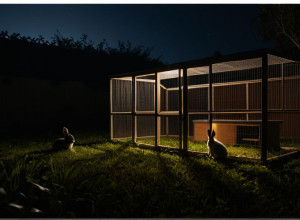 Asasinul iepurelui de la grădiniță, filmat de camerele de supraveghere din Gera