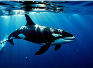 Un pui de focă inteligent sub atacul orcilor vânătoare în largul coastei Washingtonului