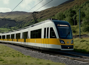 Regele Charles al III-lea, aniversare la depoul de metrou din Țara Galilor