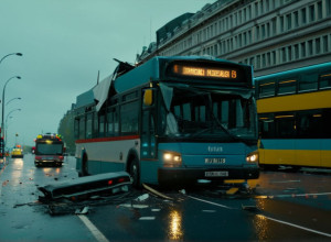 Tragedie în Stockholm: Autobuzul a intrat într-o stație, trei morți și trei răniți