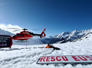 Opt schiori, inclusiv cinci germani, salvați după o avalanșă pe Ghiacciaio dello Stubai