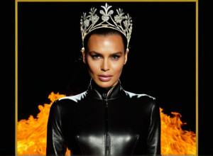 Supermodelul Irina Shayk a atras atenția cu sprâncene decolorate la prezentarea calendarului Pirelli