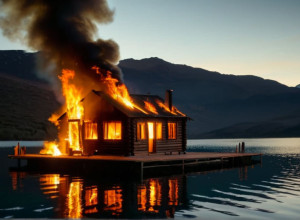 Cabana fostului șef BILD, Kai Diekmann, a ars în Patagonia