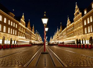 Haos cu stâlpișorii mobili la Piața de Crăciun din Augsburg din cauza orarului tramvaielor