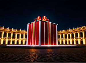 Noul McDonald's din Olanda, un cadou de Crăciun gigant, cu burgeri gratis la deschidere