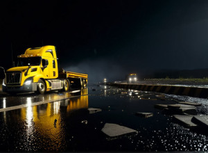 Tragedie pe șosea: Tânăr de 19 ani a murit într-un accident cu un tractor încărcat cu pavele