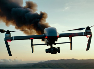 Dronă rusească Lancet doborâtă deasupra Ucrainei: Detalii despre incident