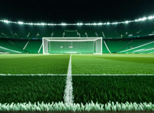 Stadion de fotbal dinamic noaptea