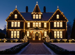 Casa de Crăciun din Moordorf: Un spectacol de 50.000 de lumini LED în Germania