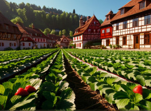 Un Nou Parc Tematic „Satul Căpșunilor” Se Deschide În Germania