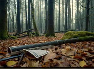 Descoperire macabră într-o pădure din Peine: Vânătorii au găsit rămășițe umane