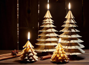 Braduți muzicali: Creați decorațiuni festive din partituri